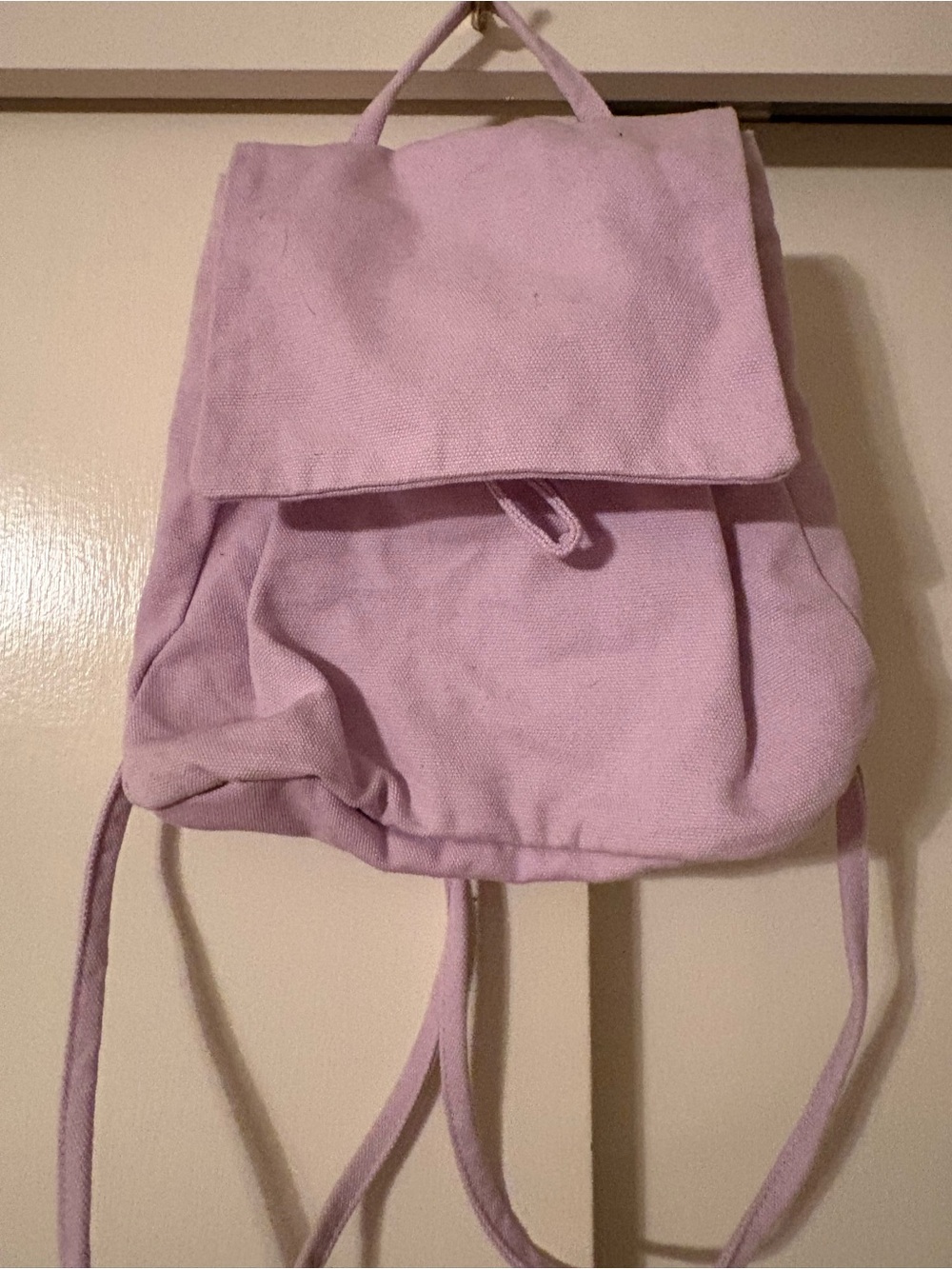 BAGGU canvas backpack